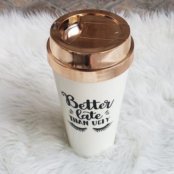 Better Late than Ugly Chic Travel Mug - Picture 2 of 4